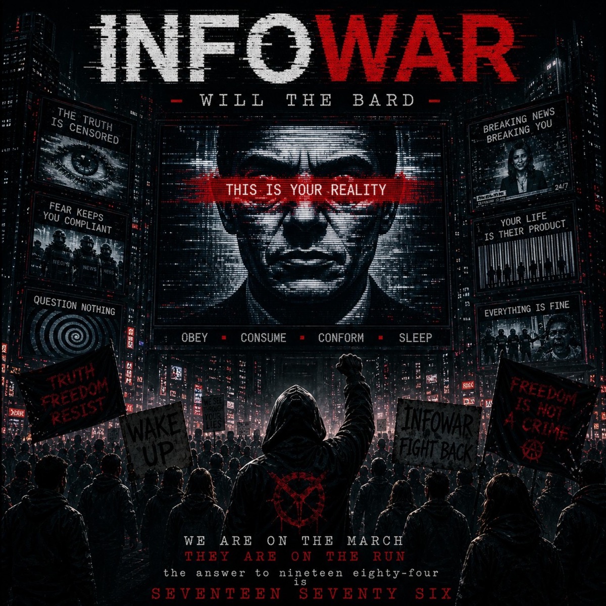 InfoWar — Single Cover Art